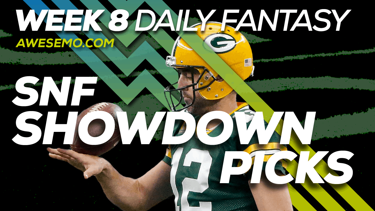 Build Winning DraftKings NFL DFS Lineups with Awesemo Week 8 