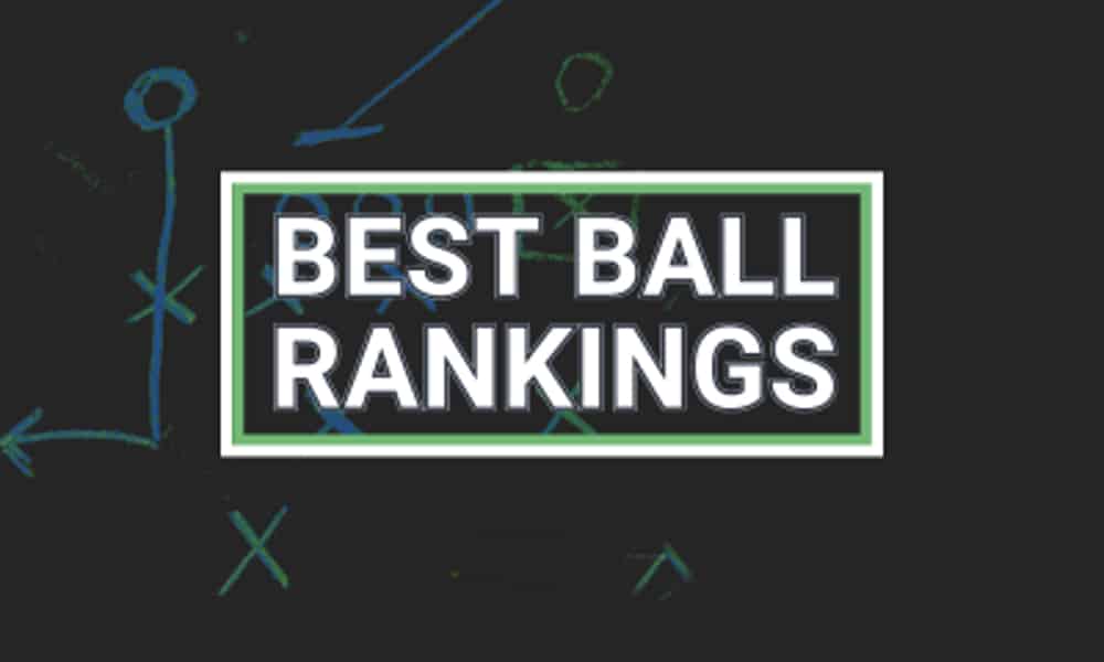 draftkings best ball rankings