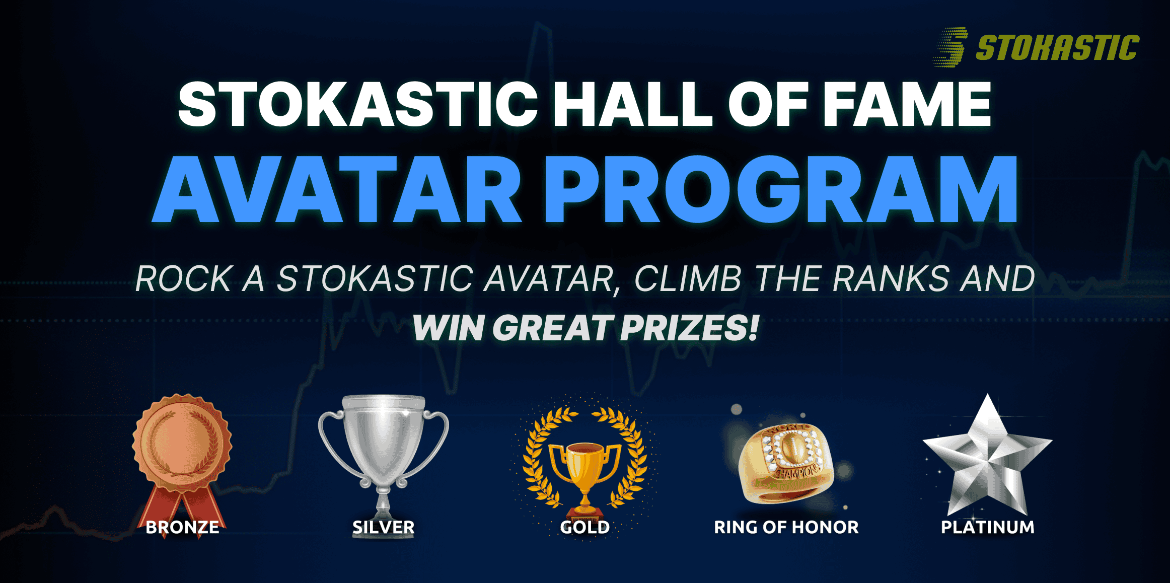 NEW Stokastic Avatar Program: Win Prizes When You Rock Our Logo!